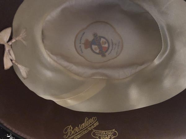 Grote foto originele borsalino maffia hoed verzamelen overige verzamelingen