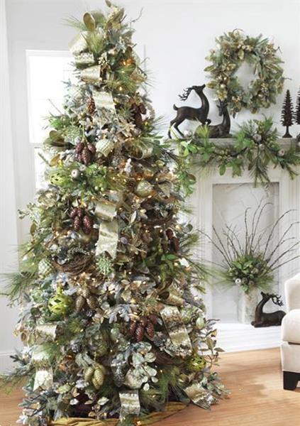 Grote foto kerstboom huren versiering levering kerstbomen diversen kerst