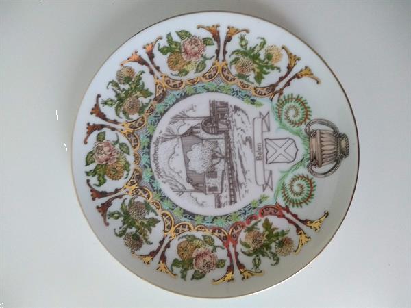 Grote foto borden collectible stad balen porselein antiek en kunst overige in antiek gebruiksvoorwerpen
