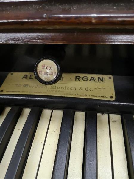 Grote foto harmonia orgel antiek en kunst instrumenten