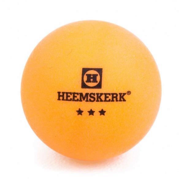 Grote foto heemskerk gold 3 ster tafeltennisballetjes oranje 12 stuks sport en fitness overige sport en fitness