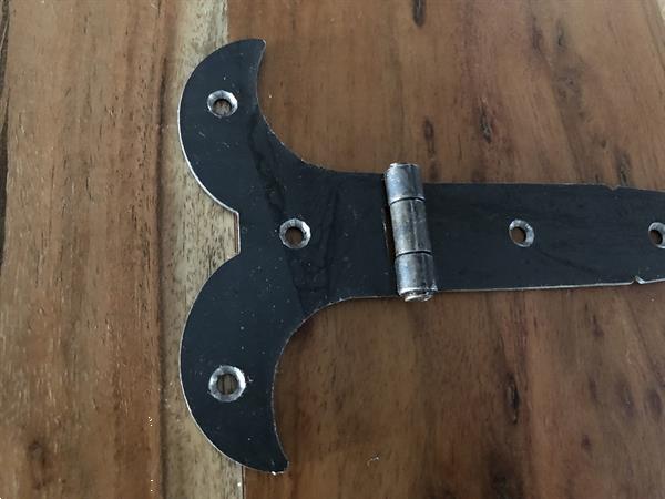 Grote foto set stalen meubel poort kist scharnieren fraai tuin en terras hekken en schuttingen