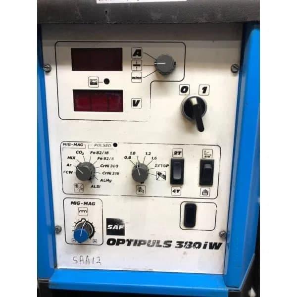 Grote foto saf optipuls 380iw pulse synergisch wgk laspost doe het zelf en verbouw lasapparaten