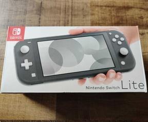 Grote foto nintendo switch lite grijs spelcomputers games overige merken