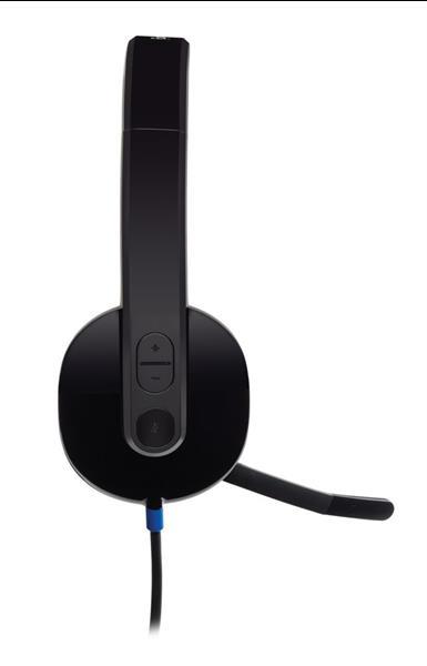 Grote foto h540 headset hoofdband zwart audio tv en foto koptelefoons