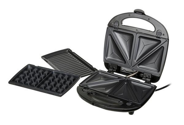 Grote foto cr3024 grill sandwich en wafelmaker 3in1 alleen deze w witgoed en apparatuur keukenmachines