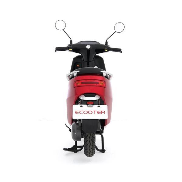 Grote foto ecooter e2 42ah elektrische scooter rood bij central scoot motoren overige merken
