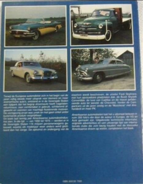 Grote foto amerikaanse automobilen 1950 1970 boeken auto boeken