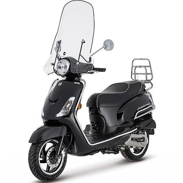 Grote foto sym fiddle 2 premium zwart bij central scooters kopen 21 motoren overige merken