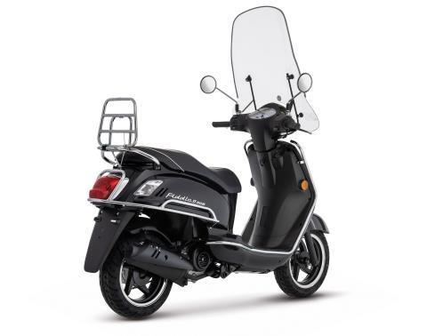 Grote foto sym fiddle 2 premium zwart bij central scooters kopen 21 motoren overige merken