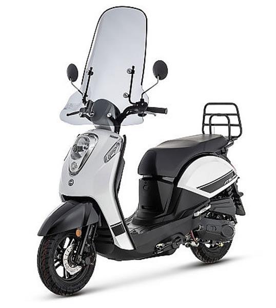 Grote foto sym mio 50i premium zwart wit bij central scooters kopen motoren overige merken