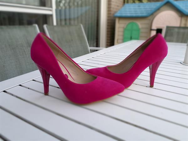 Grote foto rose pumps kleding dames schoenen