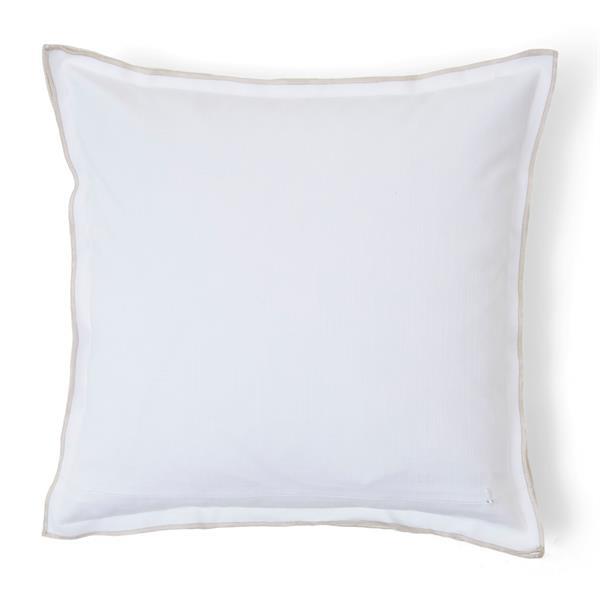 Grote foto rivi ra maison double flange pillow cover white 50x50 huis en inrichting woningdecoratie