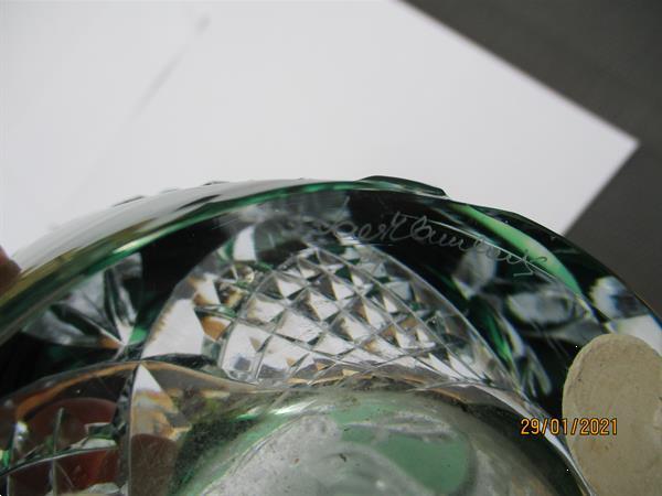 Grote foto vaas kristal antiek en kunst glas en kristal