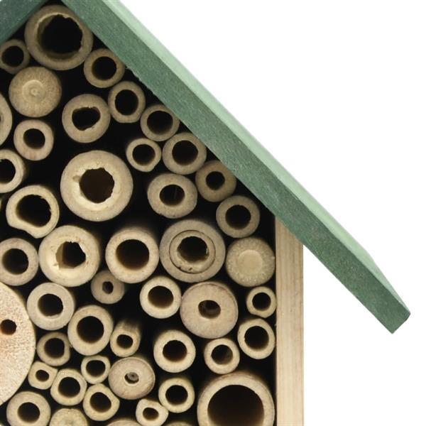 Grote foto vidaxl insectenhotels 2 st 23x14x29 cm massief vurenhout tuin en terras tuindecoratie