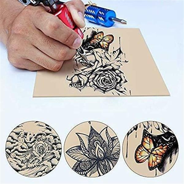 Grote foto tattoo kunsthuid set van 10 stuks nephuid oefenhuid beauty en gezondheid make up sets