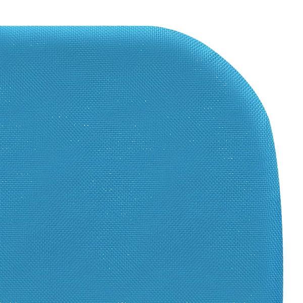 Grote foto vidaxl chaises longues pliables 2 pcs acier et tissu bleu tuin en terras tuinmeubelen
