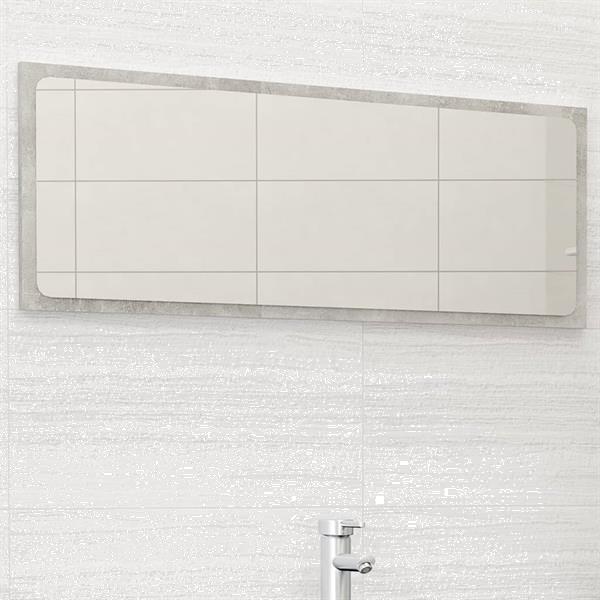Grote foto vidaxl badkamerspiegel 100x1 5x37 cm spaanplaat betongrijs huis en inrichting eettafels