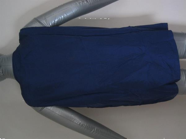 Grote foto blauw topje bloesje maat 38 cristel kleding dames tops