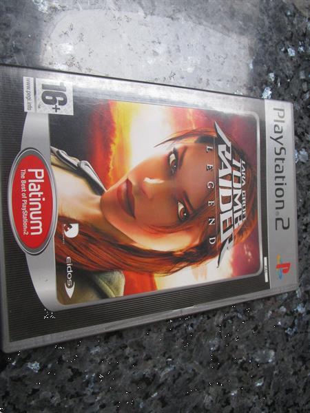 Grote foto ps2 tomb raider spelcomputers games playstation 2