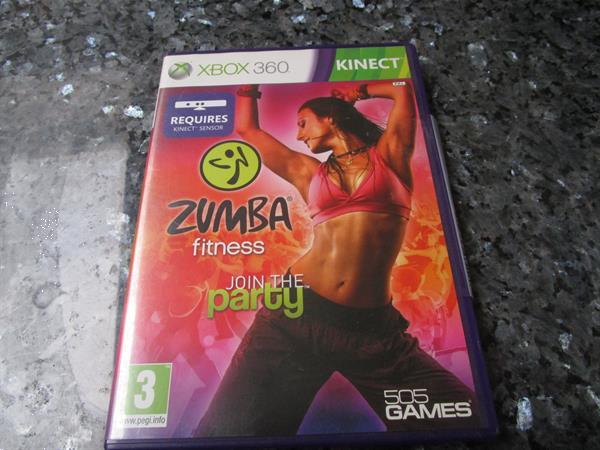 Grote foto xbox360 zumba fitness spelcomputers games xbox 360