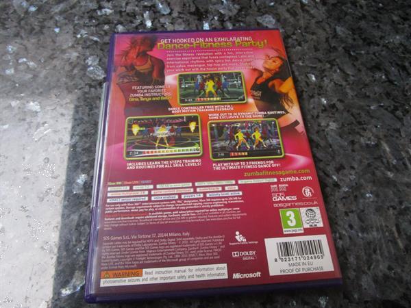Grote foto xbox360 zumba fitness spelcomputers games xbox 360