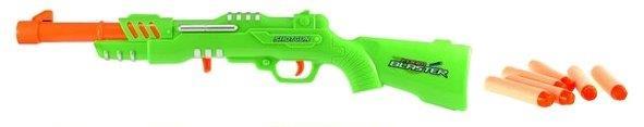 Grote foto shotgun foam blaster pistool 63 cm groen kinderen en baby overige