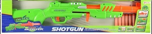 Grote foto shotgun foam blaster pistool 63 cm groen kinderen en baby overige