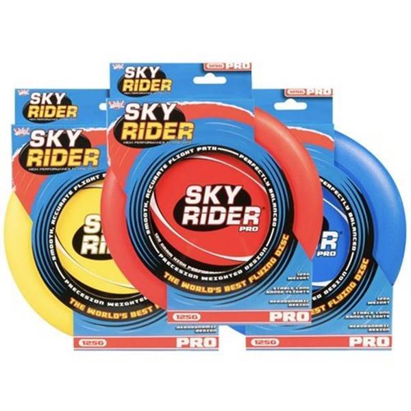 Grote foto frisbee sky rider sport 95 gram blauw 22 cm kinderen en baby los speelgoed