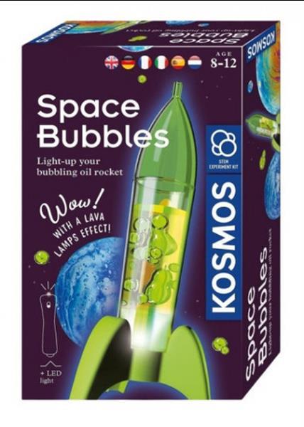 Grote foto ruimteset space bubbles junior 5 5 x 13 x 21 cm groen kinderen en baby speelgoed voor jongens