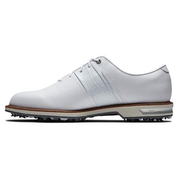 Grote foto footjoy premiere packard heren golfschoen wit sport en fitness golf