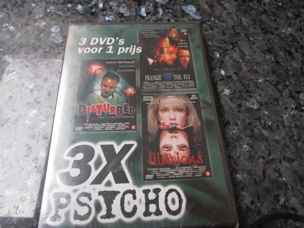 Grote foto psycho box sealed cd en dvd thrillers en misdaad