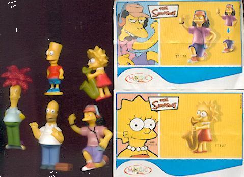 Grote foto the simpsons mpg tt figuur x 10 1 x bijsl. verzamelen poppetjes en figuurtjes