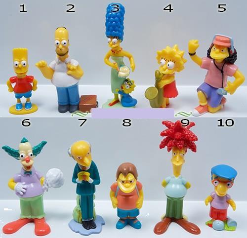 Grote foto the simpsons mpg tt figuur x 10 1 x bijsl. verzamelen poppetjes en figuurtjes