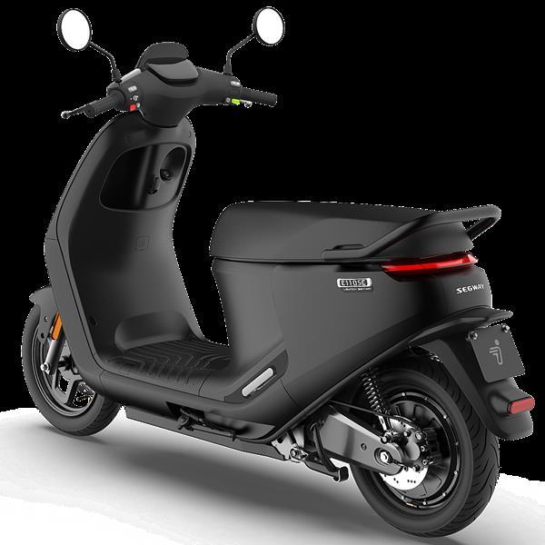 Grote foto segway e110s escooter elektrische scooter phantom black bi motoren overige merken