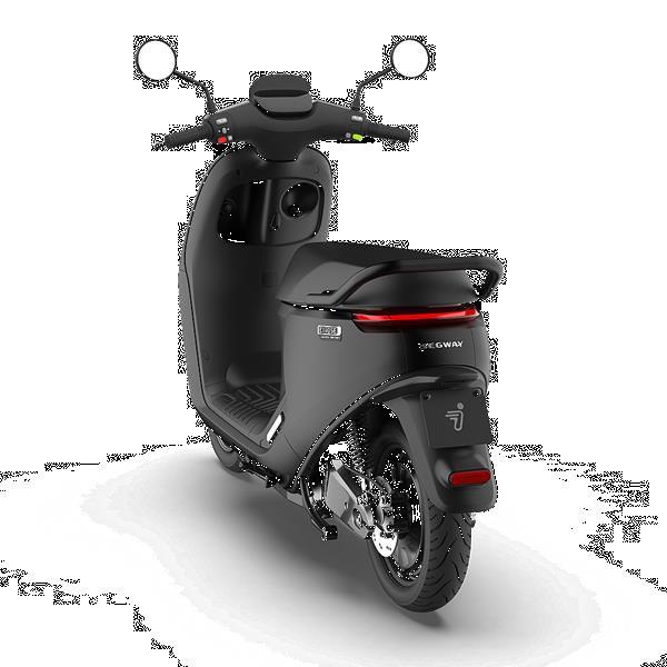 Grote foto segway e110s escooter elektrische scooter phantom black bi motoren overige merken