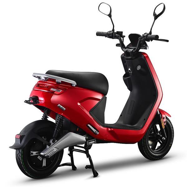 Grote foto iva e go s4 elektrische scooter rood bij central scooters motoren overige merken