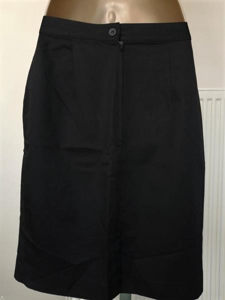 Grote foto zwarte zomer rok in katoen maat 40 als nieuw kleding dames jurken en rokken