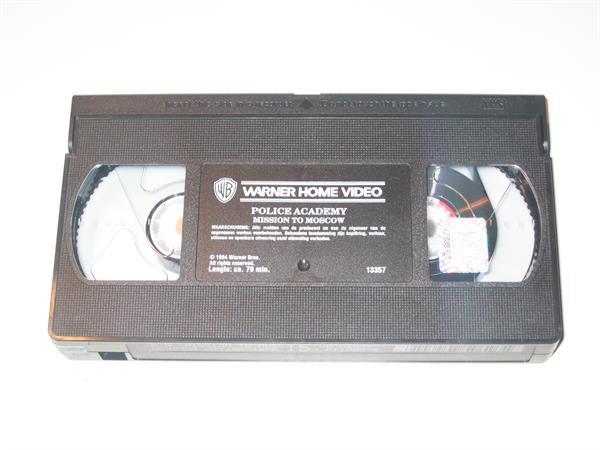 Grote foto vhs police academy mission to moscow audio tv en foto videofilms