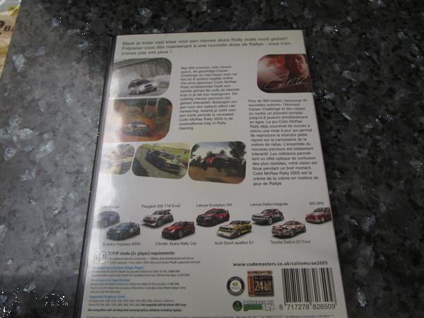 Grote foto colin mcrae rally 2005 spelcomputers games pc