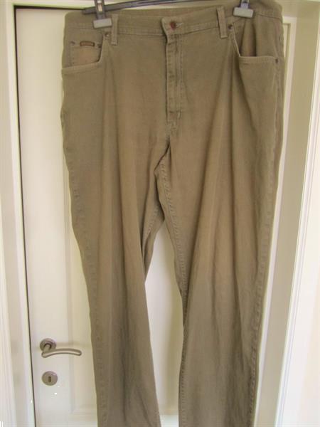 Grote foto kakibruine broek van maverick w40 l34 kleding heren broeken en pantalons
