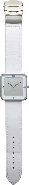 Grote foto nextime ne 6021zi horloge square wrist wit zilver kleding dames horloges