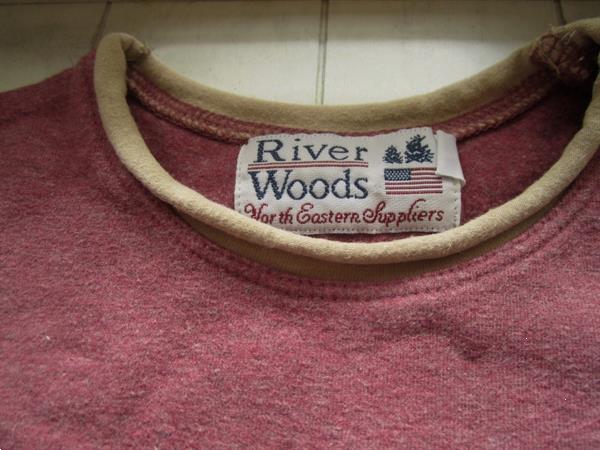 Grote foto frambooskleurige longsleeve river woods 4j kinderen en baby maat 104