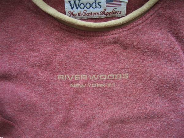 Grote foto frambooskleurige longsleeve river woods 4j kinderen en baby maat 104