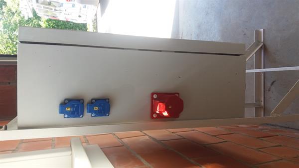 Grote foto werfkast te huur doe het zelf en verbouw elektra en kabels