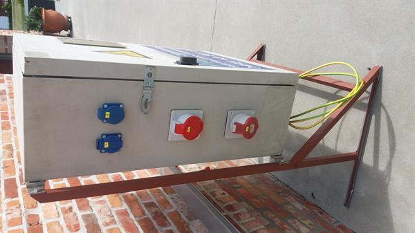 Grote foto werfkast te huur doe het zelf en verbouw elektra en kabels