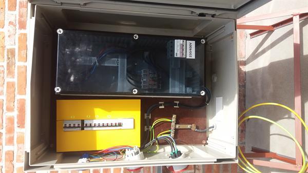 Grote foto werfkast te huur doe het zelf en verbouw elektra en kabels