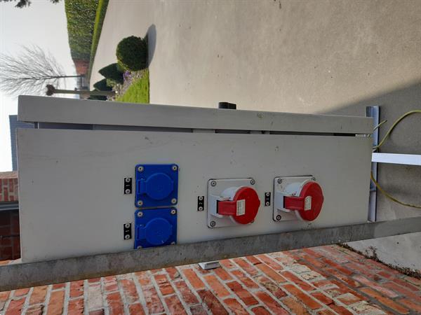 Grote foto werfkast te huur doe het zelf en verbouw elektra en kabels
