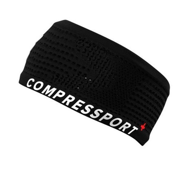 Grote foto compressport headband on off black per stuk sport en fitness loopsport en atletiek