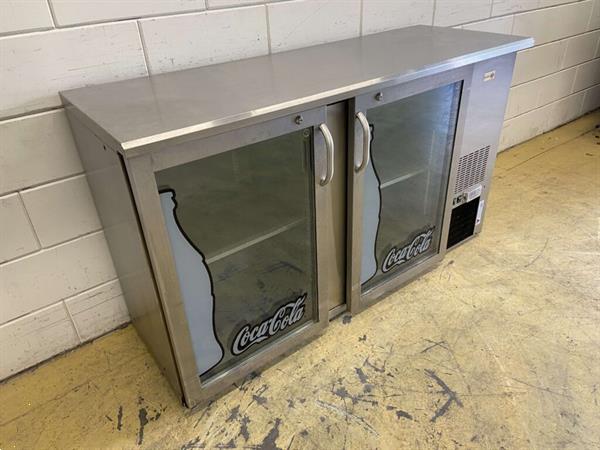 Grote foto rvs gamko coca cola flessenkoeler barkoeling 146 cm 364 lite diversen overige diversen